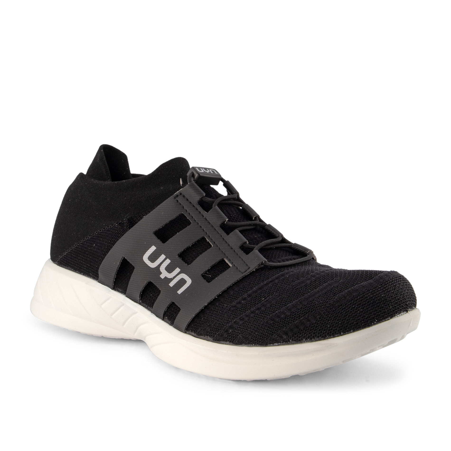 UYN Herren Sneaker schwarz Textil