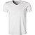 T-Shirt, Baumwolle-Modal atmungsaktiv, weiß - weiß