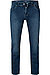 Jeans, Slim Fit, Baumwoll-Stretch, mittelblau - nachtblau