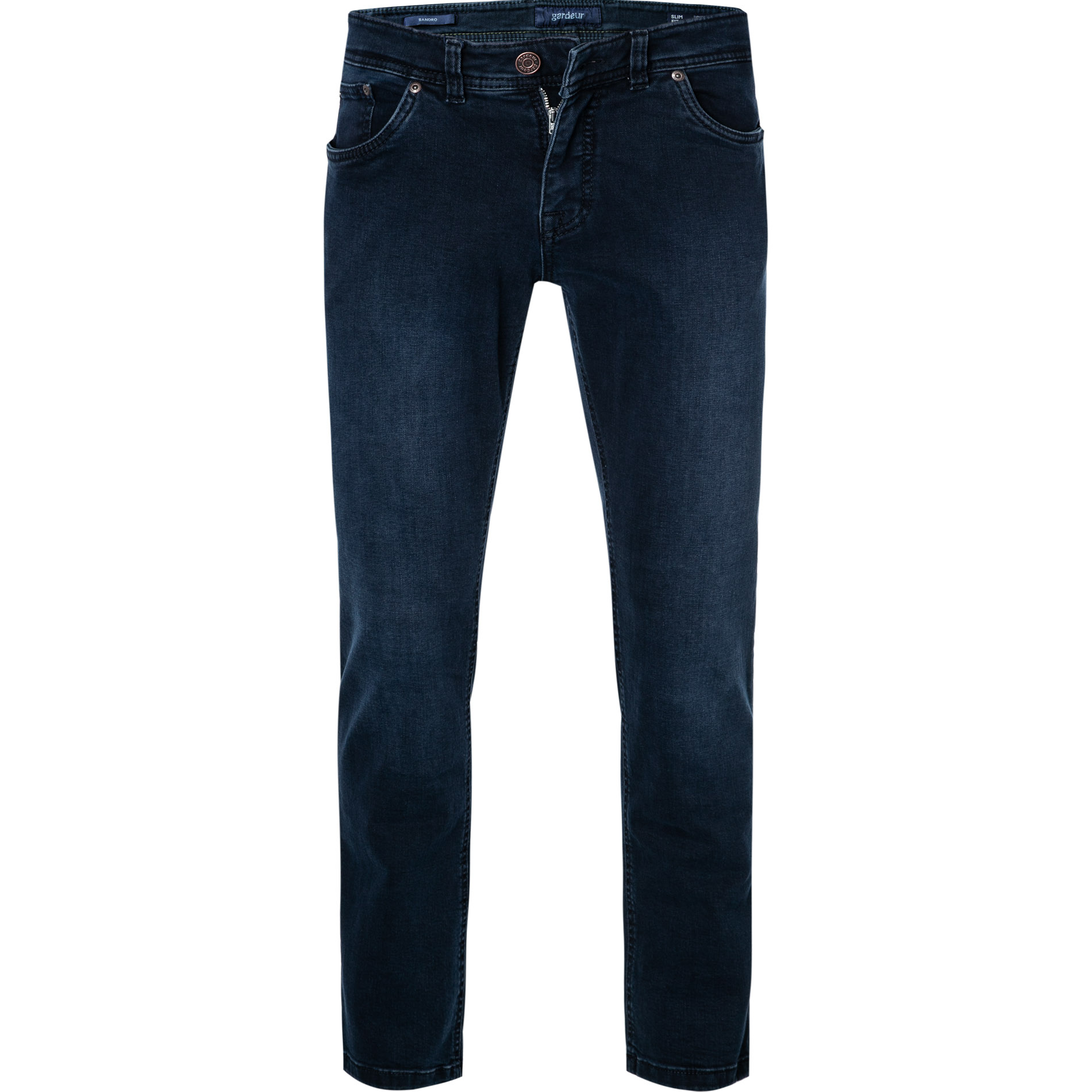 Gardeur Herren Jeans Blau Slim Fit
