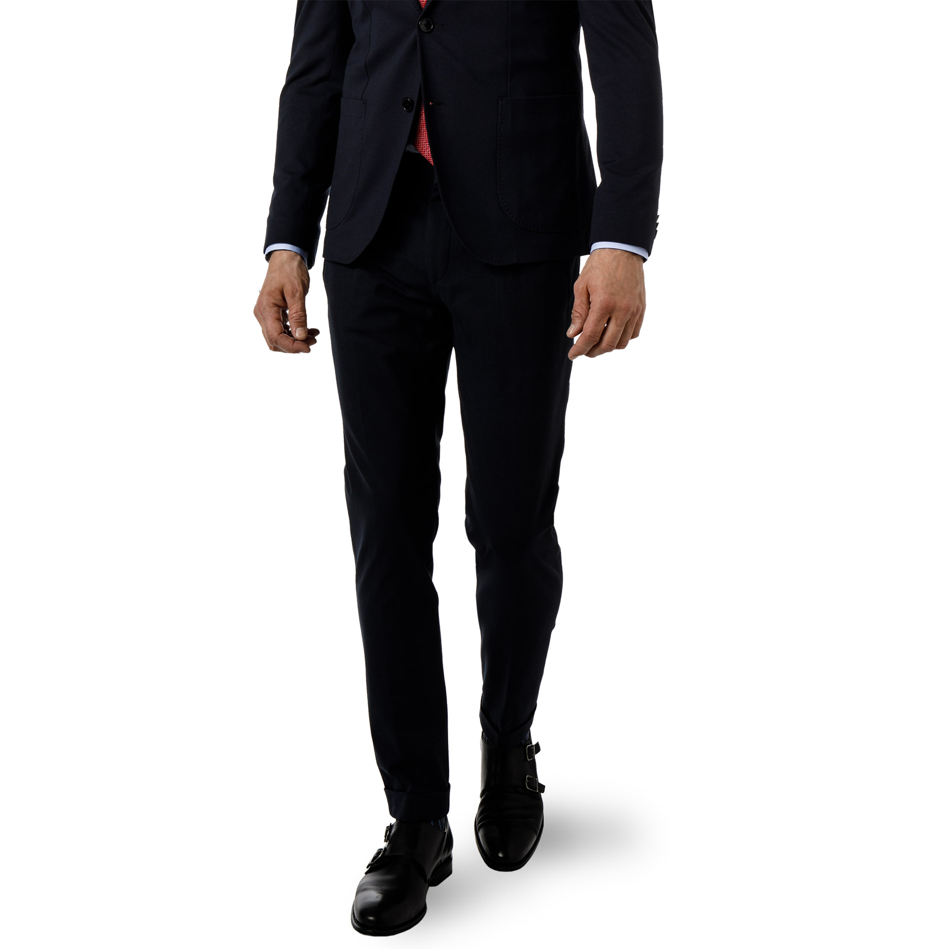 BALDESSARINI Herren Hose blau Slim Fit