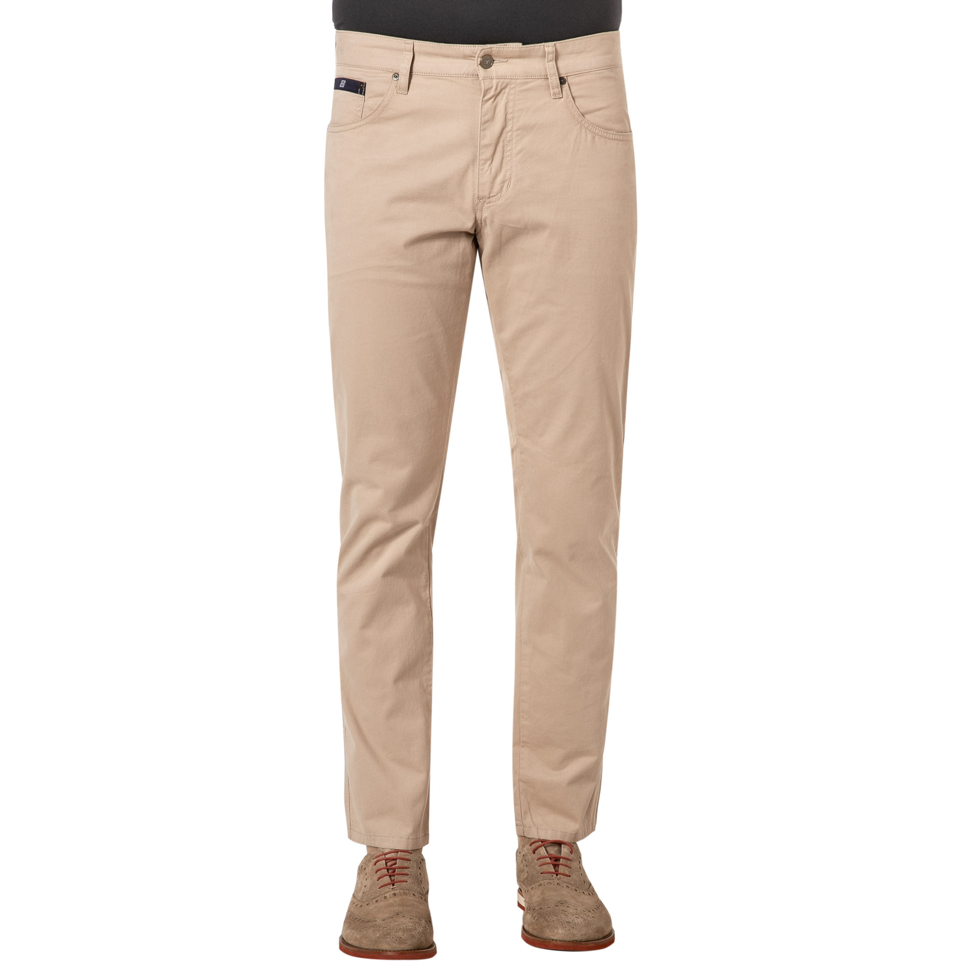 HACKETT Herren Hose beige Baumwolle