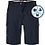 Cargoshorts, Mikrofaser wasserabweisend, navy - marine