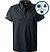 Polo-Shirt, Mikrofaser atmungsaktiv, nachtblau - marine