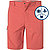 Shorts, Mikrofaser wasserabweisend, koralle - rot