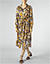 Midikleid aus Seide-Viskose-Mix - jungle yellow