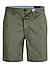 Shorts, Baumwolle, olivgrün - olive