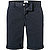 Bermudashorts Pisa, Regular Fit, Baumwolle, nachtblau - marine