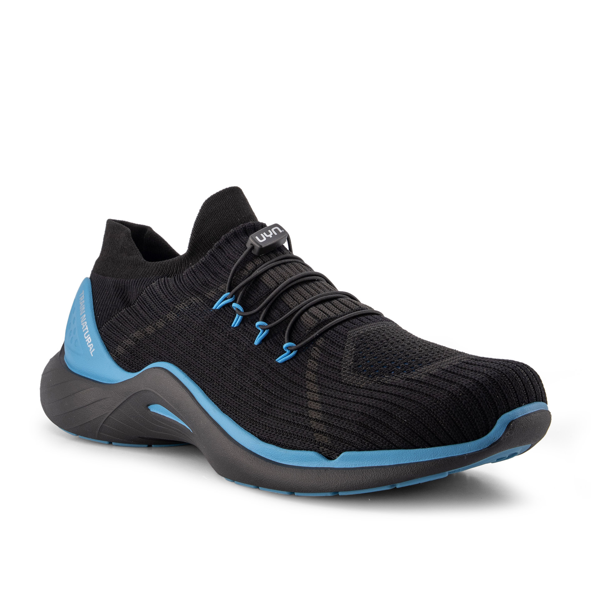UYN Herren Sneaker schwarz Textil