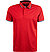 Polo-Shirt, Modern Fit, Baumwoll-Piqué, rot - rot