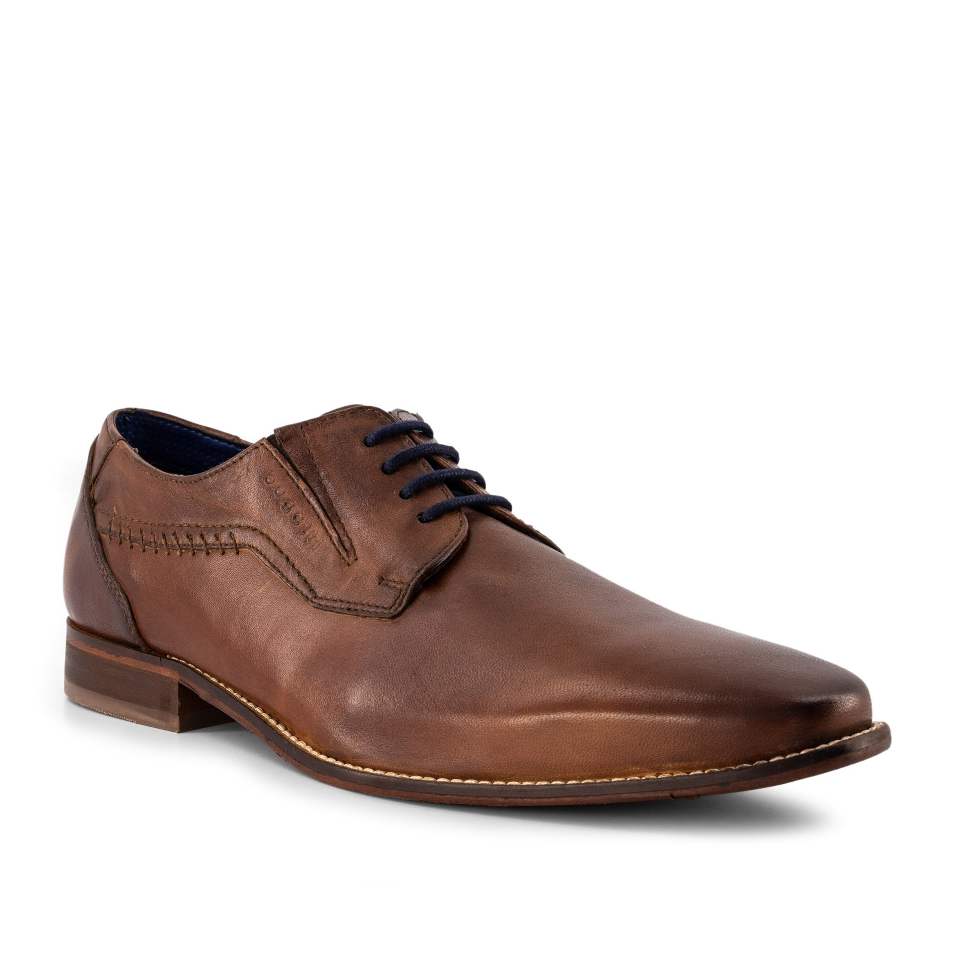 bugatti Herren Derby braun Glattleder