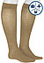 Kniestrümpfe, Baumwolle Stützklasse 3, camel - pure desert