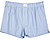 Boxershorts, Baumwolle, hellblau-weiß kariert - hellblau kariert