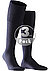 Serie Bristol, Kniestrümpfe, Merinowolle, dunkelblau - dark navy