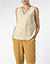 Shirt im Material Mix - taupe