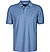Polo-Shirt, Baumwoll-Piqué, blau - blau