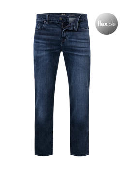 Stylingtipps Beschreibungsbild von 7 for all mankind Jeans Slimmy darkblue JSMSR460LL