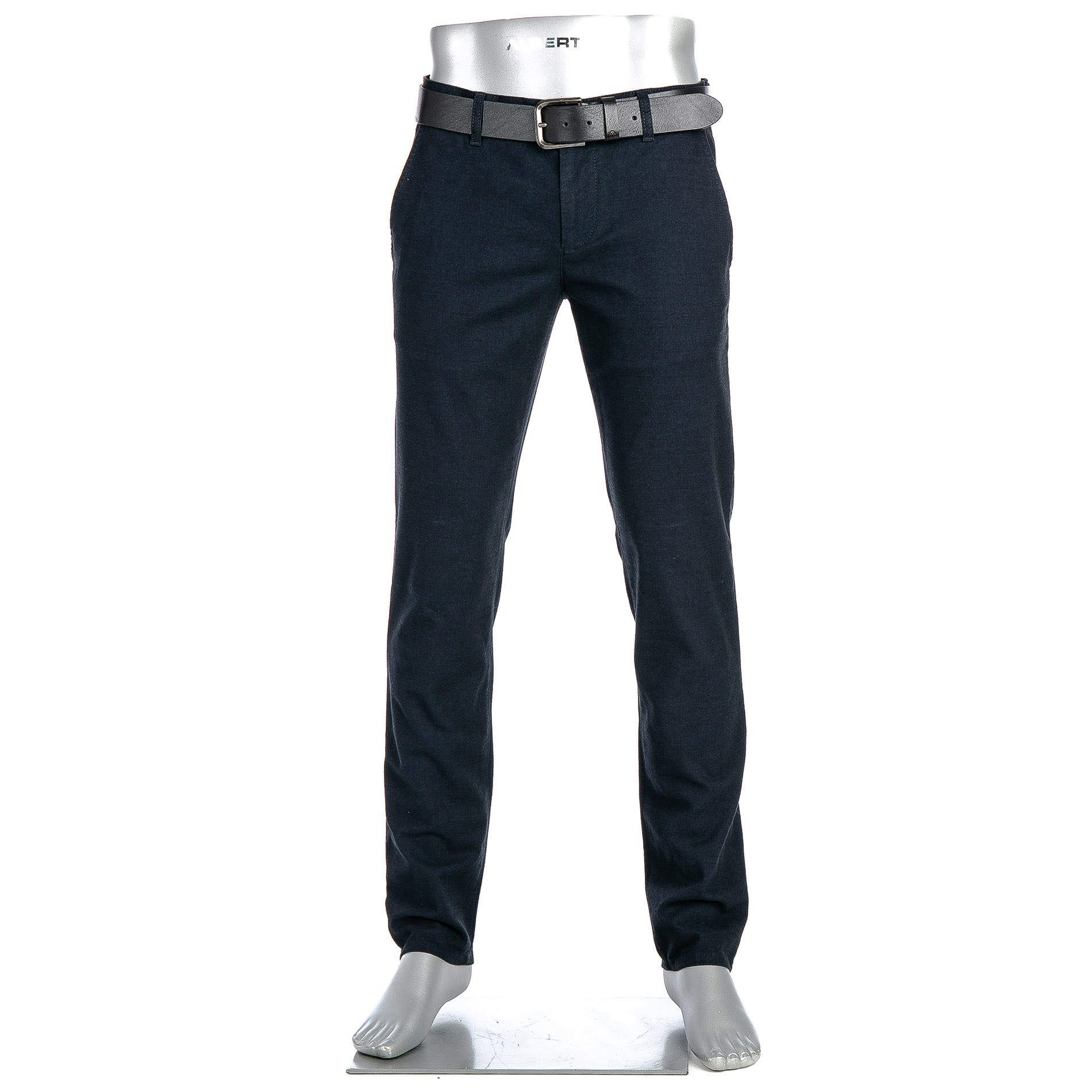 Alberto Herren Chino blau meliert