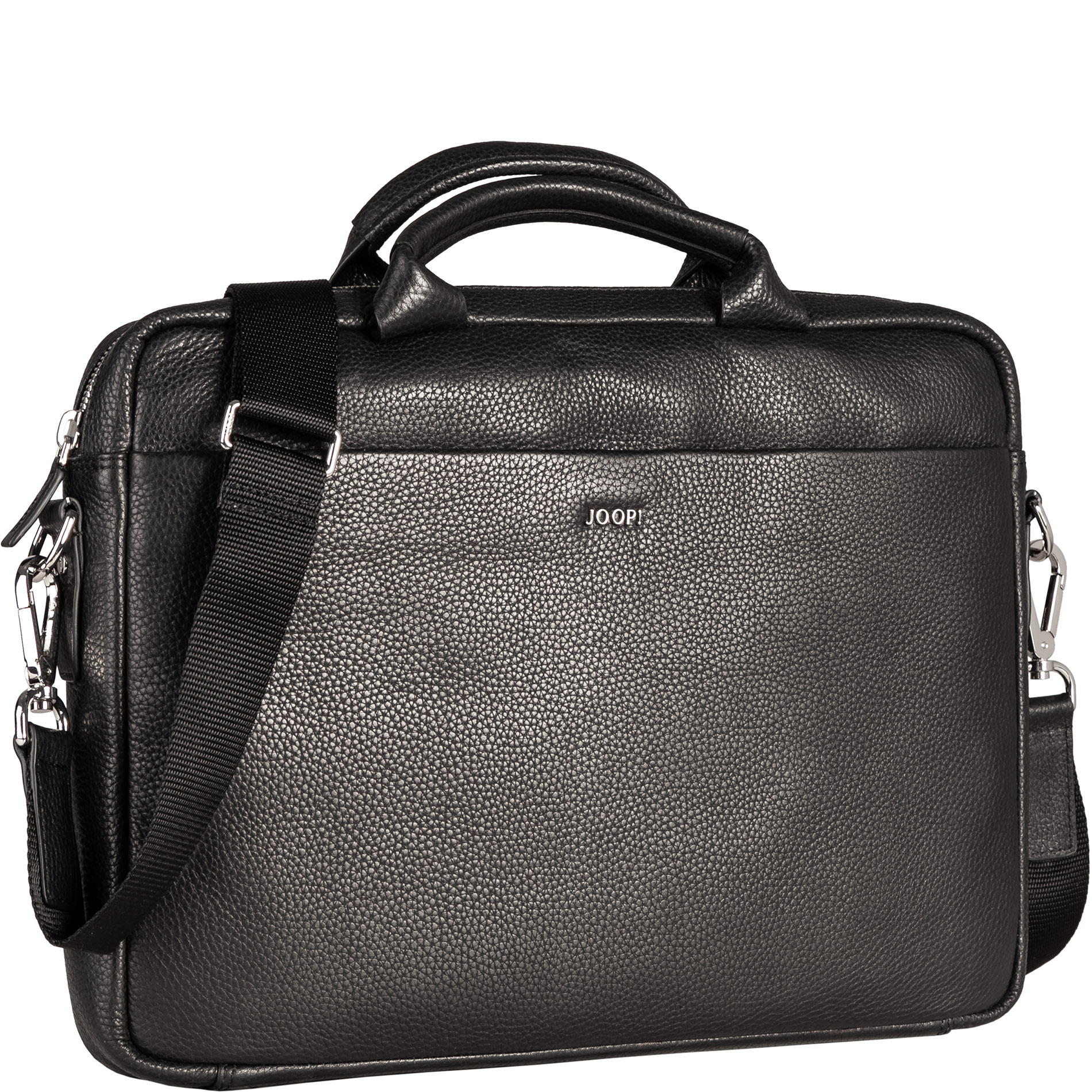JOOP! Herren Business-Tasche schwarz Echtleder