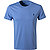 T-Shirt, Custom Slim Fit, Baumwolle, kornblumenblau - kornblumenblau