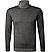 Rollkragenpullover, Merinowolle extrafein, anthrazit meliert - anthrazit