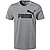 T-Shirt, Regular Fit, Baumwolle, grau - grau