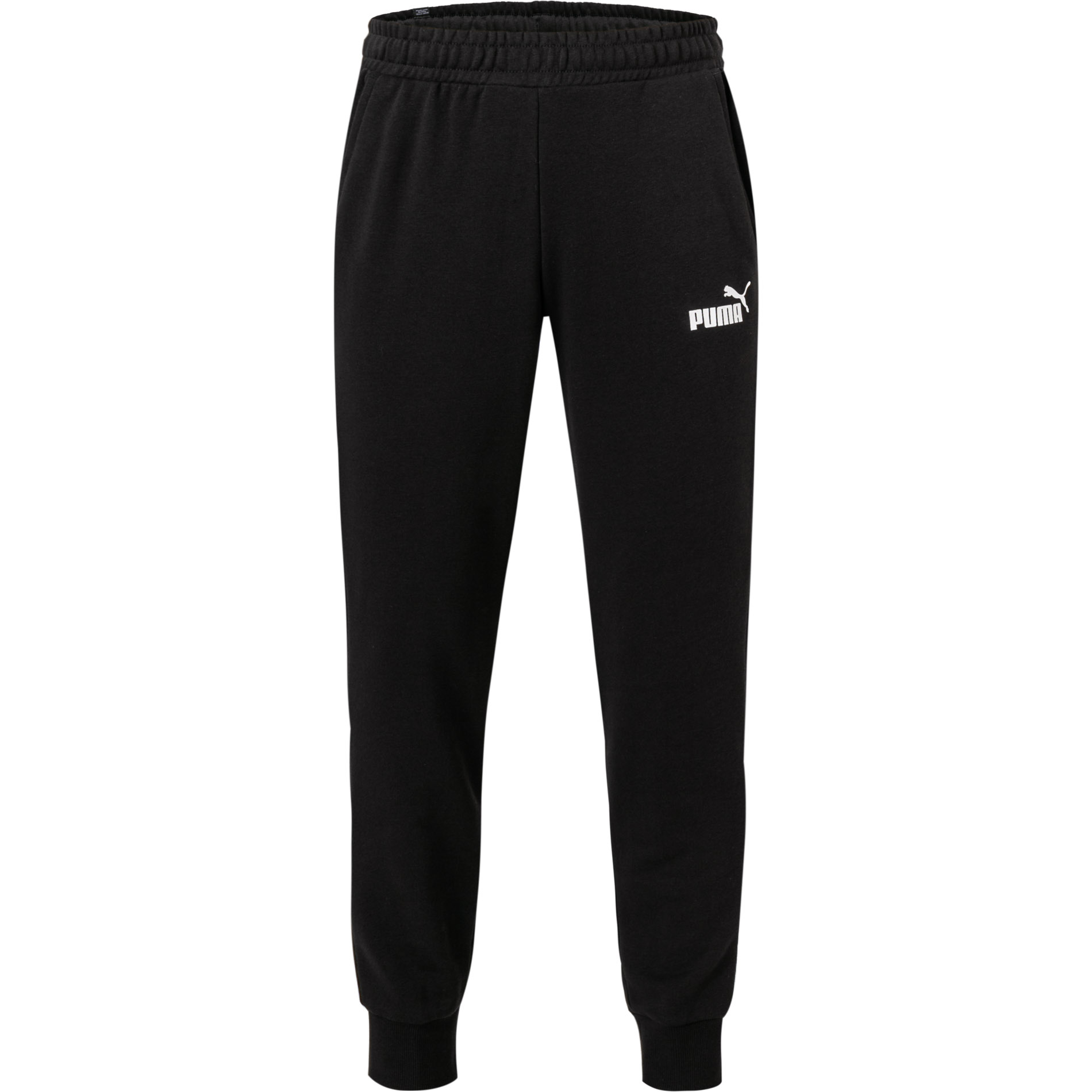PUMA Herren Sweathose schwarz Baumwolle & Mix unifarben