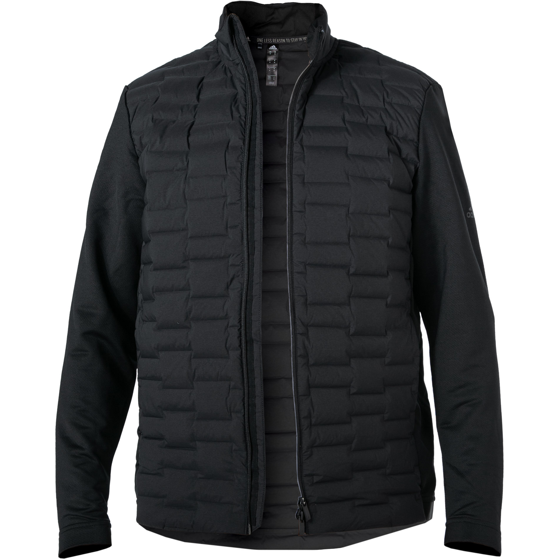 adidas ORIGINALS Herren Daunenjacke schwarz Mikrofaser