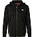 Sweatjacke, Baumwolle, schwarz - black