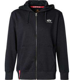 Stylingtipps Beschreibungsbild von ALPHA INDUSTRIES Hoodie Basic Zip 118342/07