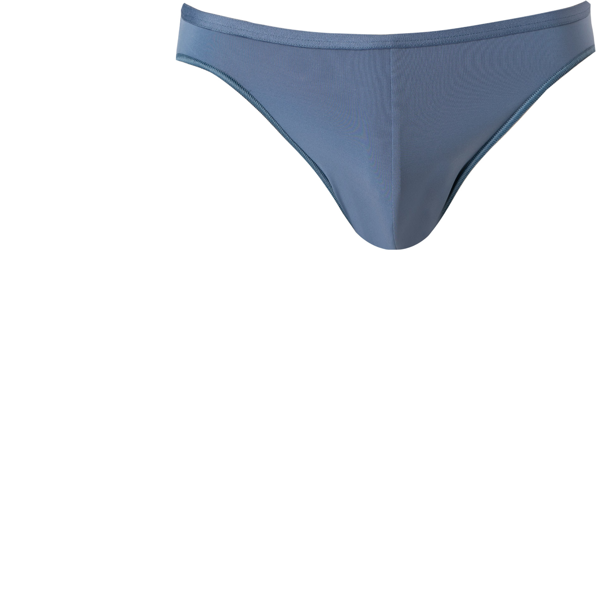 Hom Herren Slip Schwarz Mikrofaser/Funktion Unifarben