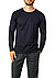 Longsleeve, Baumwolle, marine - marine