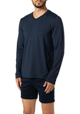 Stylingtipps Beschreibungsbild von HANRO SLV Shirt V-Neck Casuals 07 5036/1610