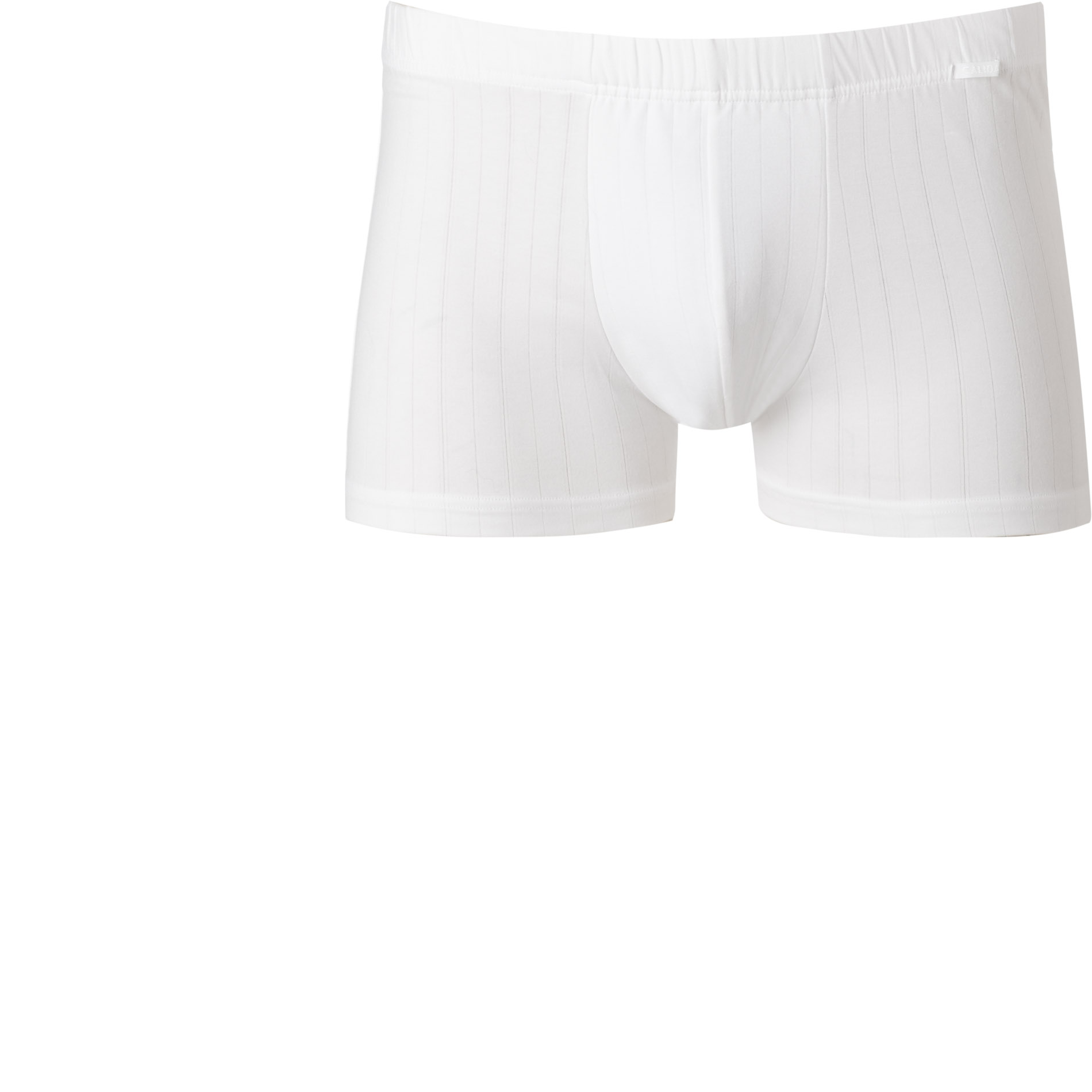 CALIDA Herren Trunk weiß Baumwolle unifarben