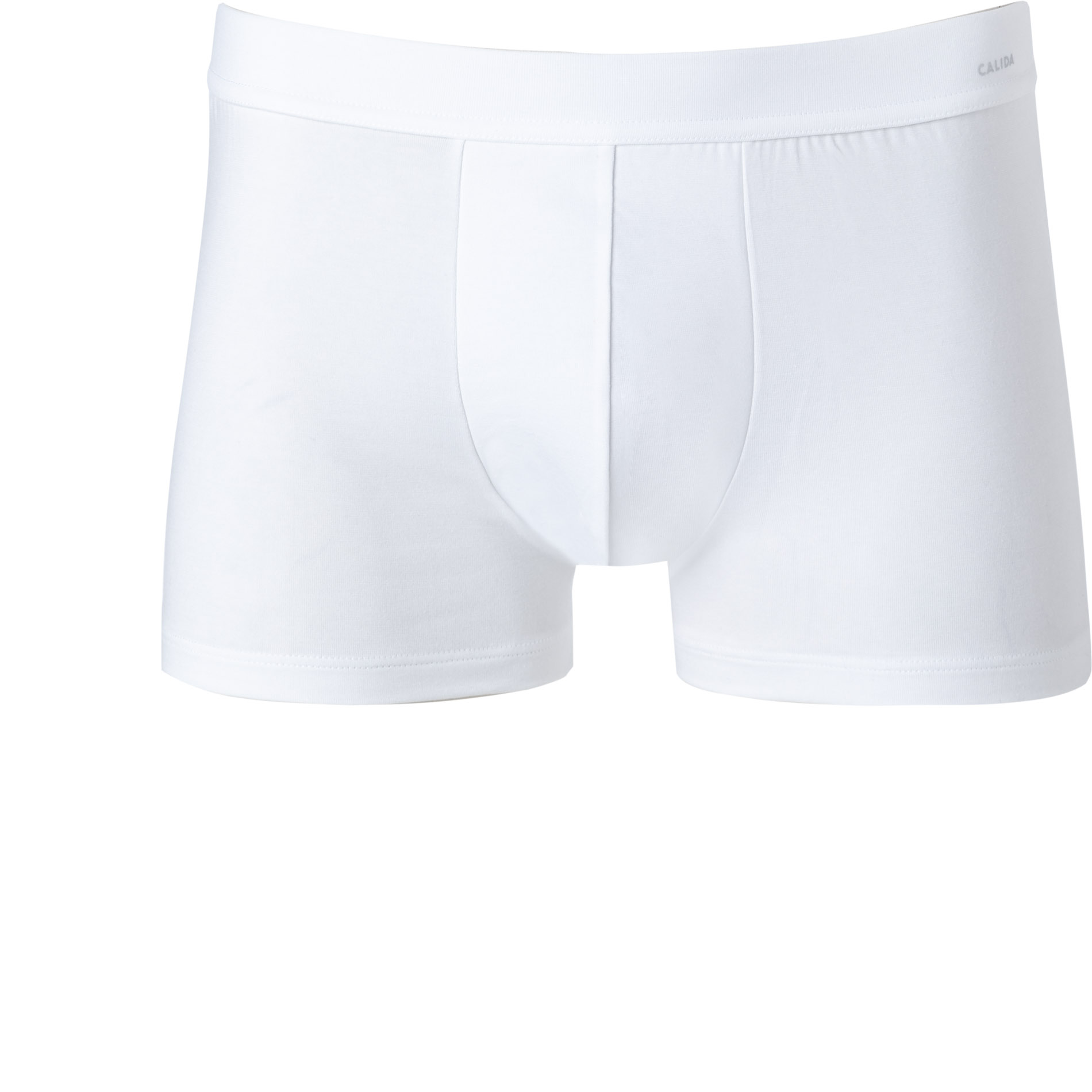 CALIDA Herren Trunk weiß Baumwolle & Mix unifarben