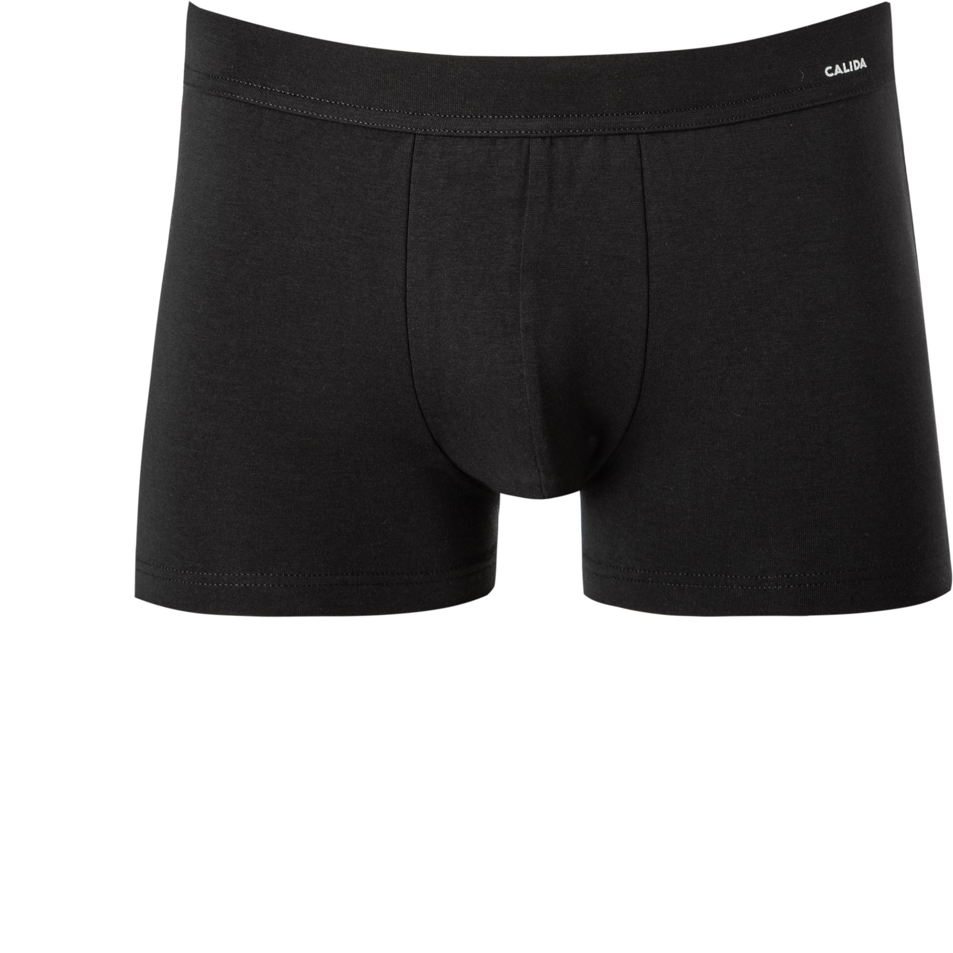 CALIDA Herren Trunk schwarz Baumwolle unifarben