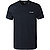 T-Shirt, Regular Fit, Baumwolle, nachtblau - navy