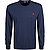 Longsleeve, Classic Fit, Baumwolle, navy - navy