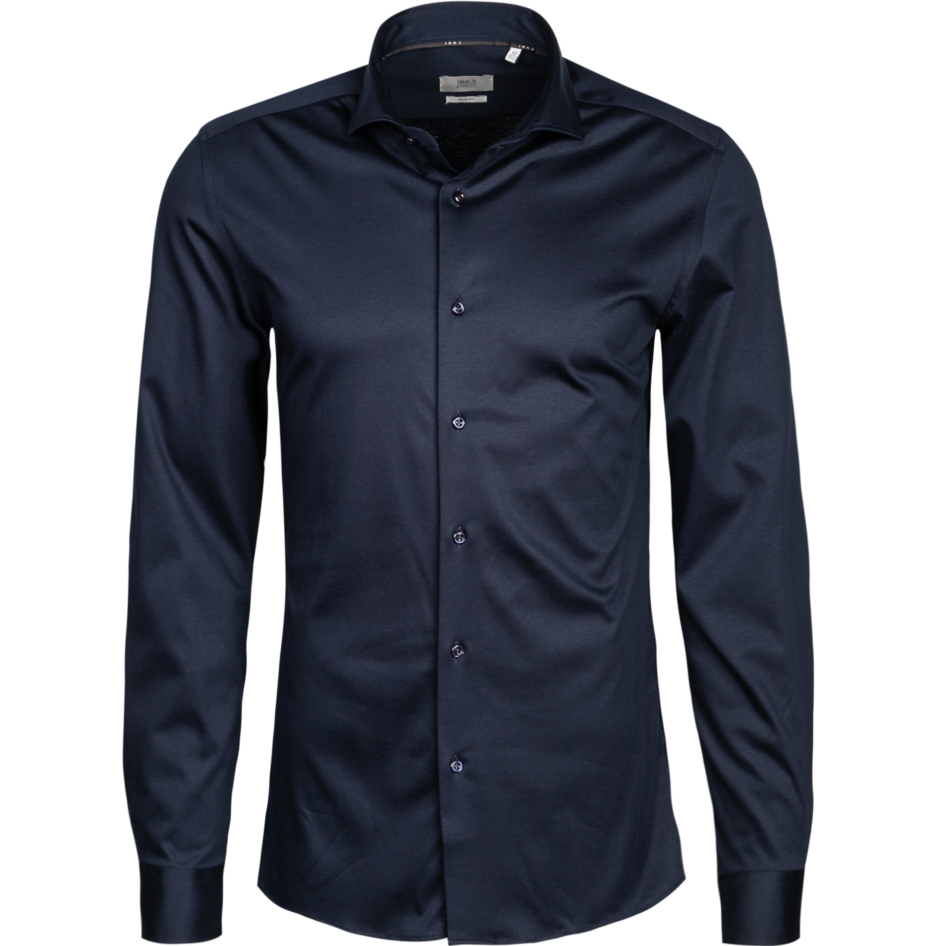 ETERNA Herren Hemd blau Slim Fit
