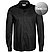 Hemd, Modern Fit, Jersey CO2-Neutral, schwarz - schwarz