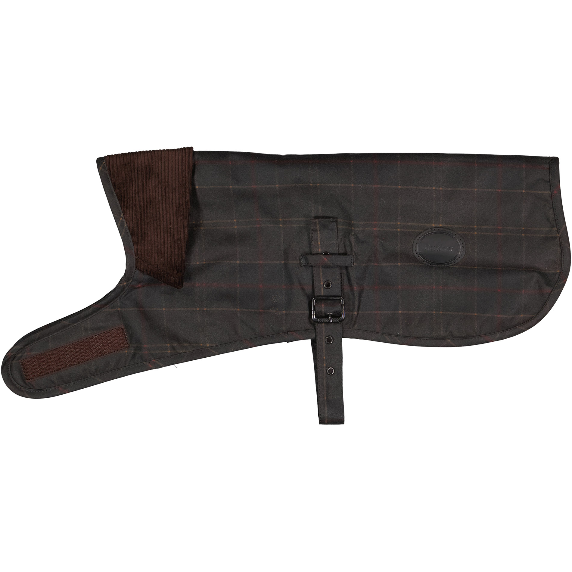 Barbour Herren Hundemantel braun Baumwolle kariert