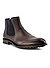 Chelsea Boots, Leder, mittelbraun - mittelbraun