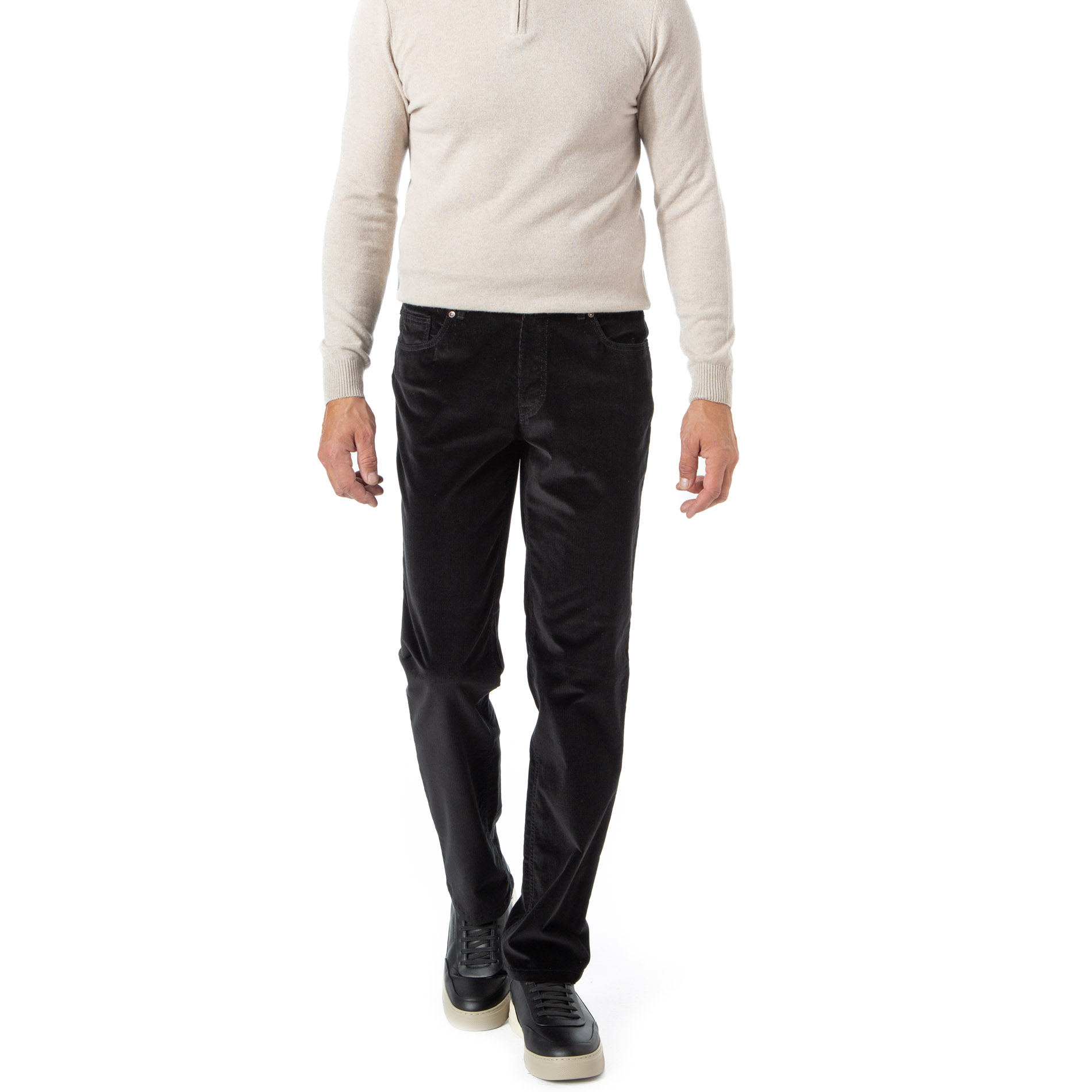 HILTL Herren Hose schwarz