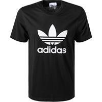 adidas ORIGINALS Trefoil T-Sh. black-white H06642