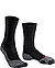 Serie Trekking TK2, Socken, Wolle, schwarz - schwarz