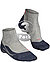 Serie Running RU4, Socken, Baumwolle, grau-schwarz - hellgrau