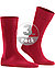 Serie Family, Socken, Baumwolle, rot - rot