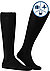 Kniestrümpfe, Baumwolle Stützklasse 3, schwarz - schwarz