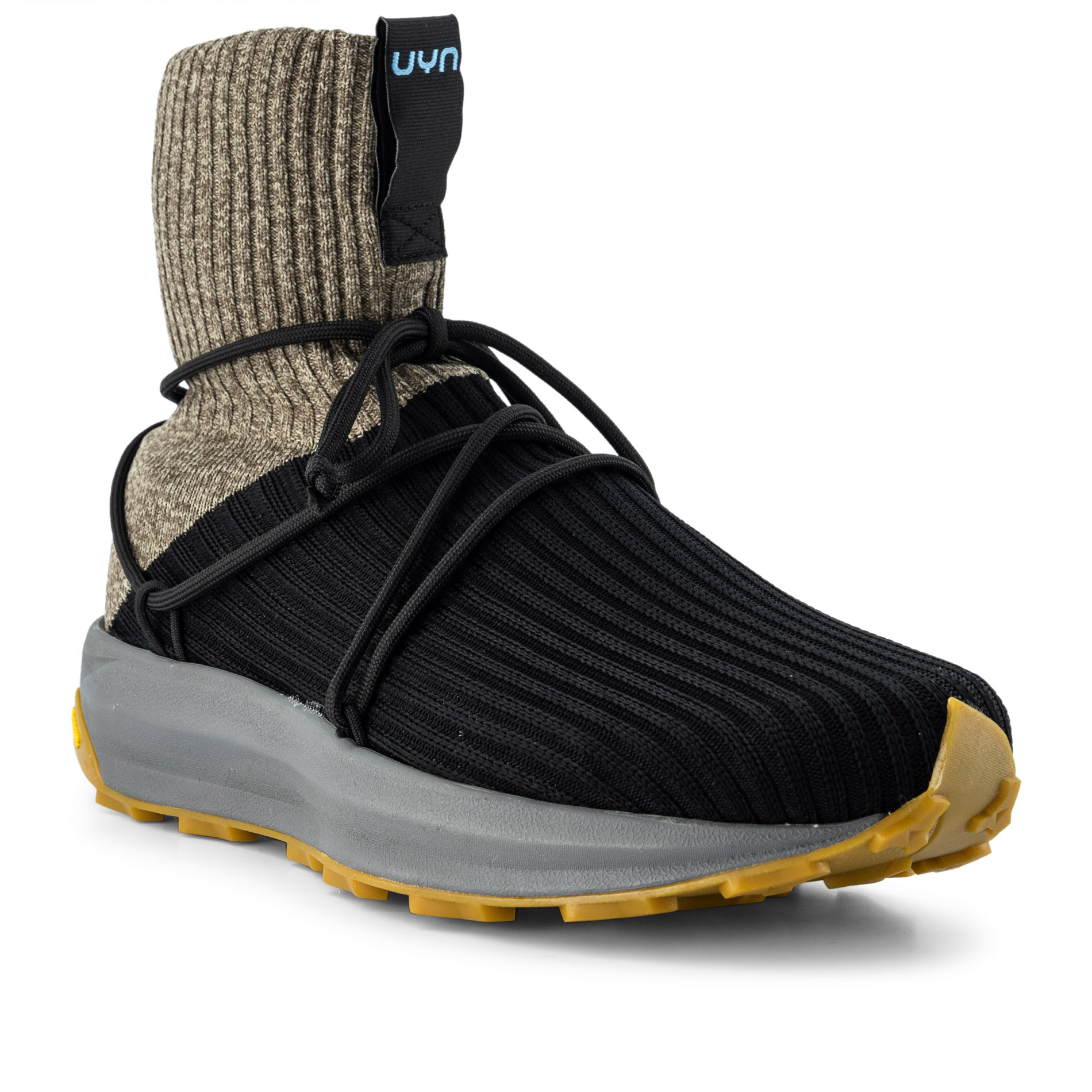 UYN Herren Boots braun Textil
