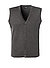 Strickweste, Seide-Kaschmir, anthrazit - anthrazit